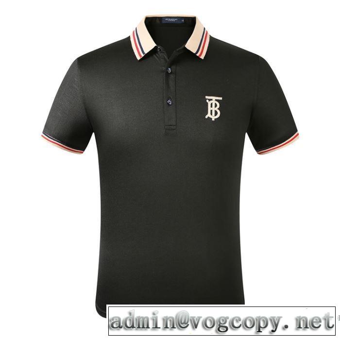 おしゃれ刷新に役立つ 2色可選 半袖Tシャツ おしゃれな人が持っている バーバリー BURBERRY