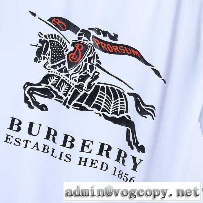 差をつけたい人にもおすすめ 半袖Tシャツ3色可選  本当に嬉しいアイテム バーバリー BURBERRY