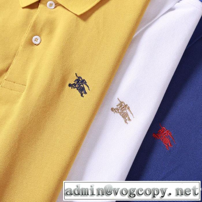 2020年春限定 バーバリー 3色可選 BURBERRY 海外大人気 半袖Tシャツ 今なお素敵なアイテムだ
