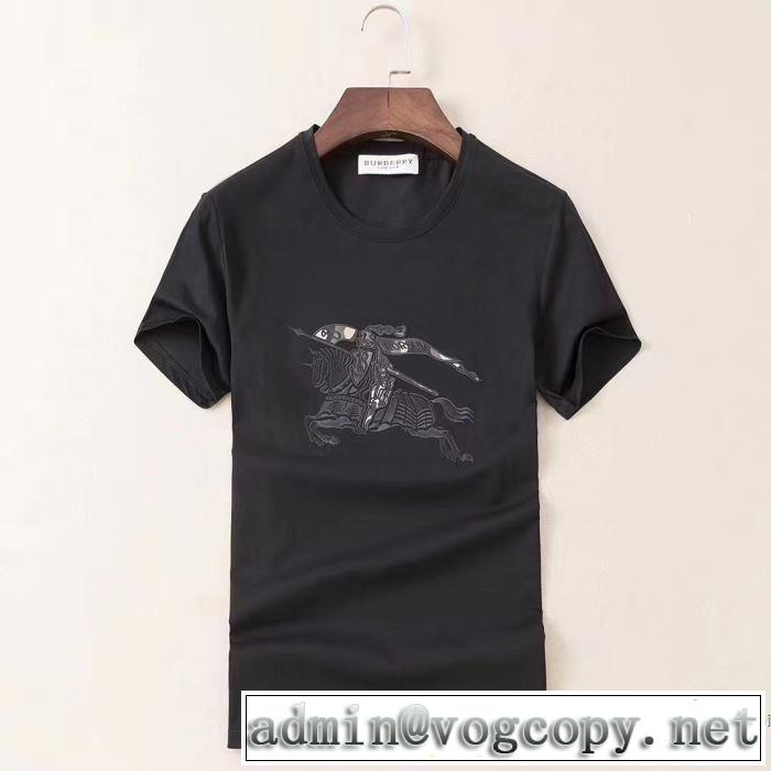 累積売上総額第１位 3色可選 半袖Tシャツ 老舗ブランド バーバリー BURBERRY 20SS☆送料込