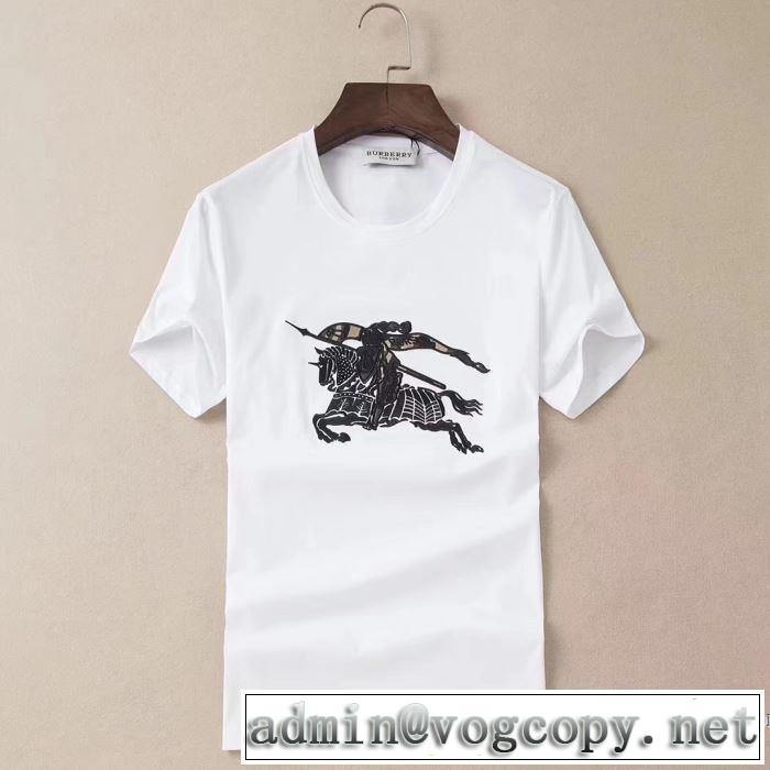 累積売上総額第１位 3色可選 半袖Tシャツ 老舗ブランド バーバリー BURBERRY 20SS☆送料込