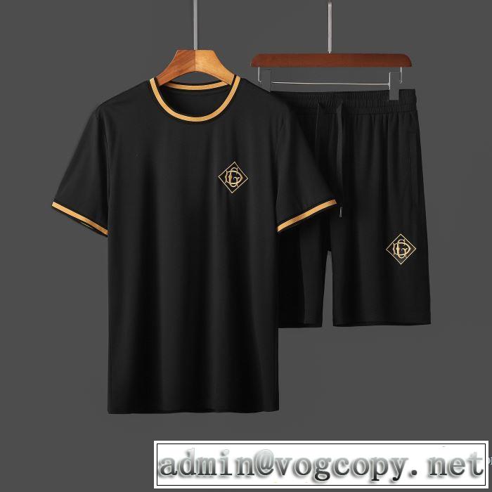 半袖Tシャツ 2色可選 大活躍する ドルチェ＆ガッバーナ 普段見ないデザインばかり Dolce&Gabbana