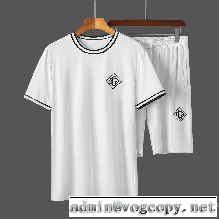 半袖Tシャツ 2色可選 大活躍する ドルチェ＆ガッバーナ 普段見ないデザインばかり Dolce&Gabbana