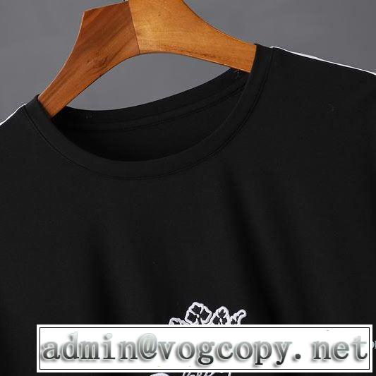 価格帯が低い ドルチェ＆ガッバーナ Dolce&Gabbana 半袖Tシャツ非常にシンプルなデザインな