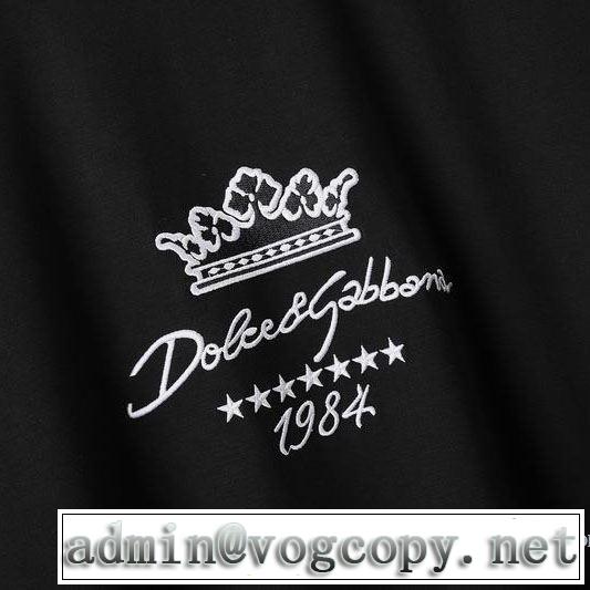 価格帯が低い ドルチェ＆ガッバーナ Dolce&Gabbana 半袖Tシャツ非常にシンプルなデザインな