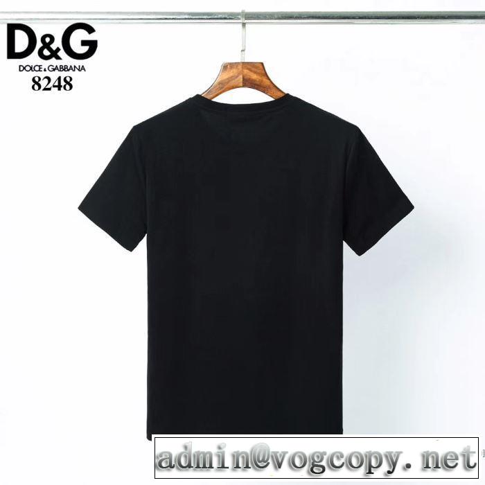 一番手に入れやすい 半袖Tシャツ2色可選  幅広いアイテムを展開 ドルチェ＆ガッバーナ Dolce&Gabbana
