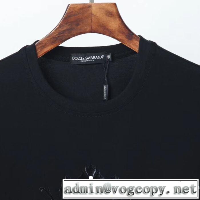一番手に入れやすい 半袖Tシャツ2色可選  幅広いアイテムを展開 ドルチェ＆ガッバーナ Dolce&Gabbana