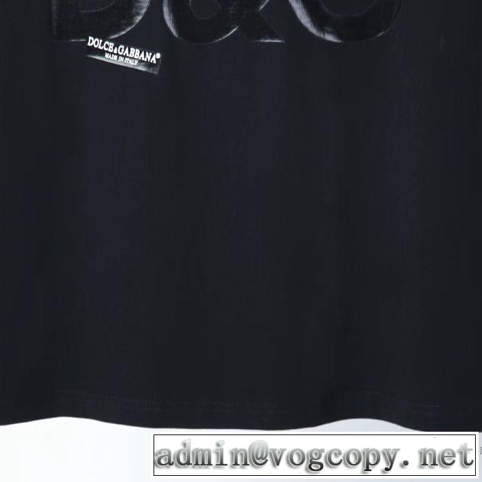 一番手に入れやすい 半袖Tシャツ2色可選  幅広いアイテムを展開 ドルチェ＆ガッバーナ Dolce&Gabbana