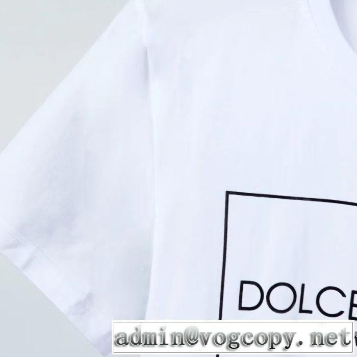 ドルチェ＆ガッバーナ海外大人気 2色可選  Dolce&Gabbana 今なお素敵なアイテムだ 半袖Tシャツ