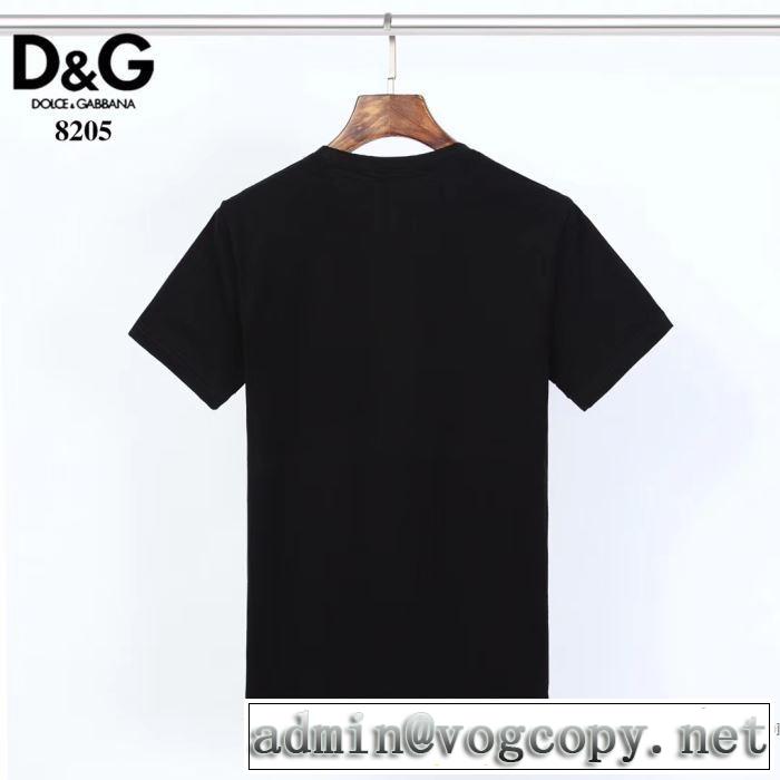 ドルチェ＆ガッバーナ普段のファッション 2色可選  Dolce&Gabbana 大人気のブランドの新作 半袖Tシャツ