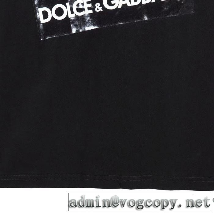 ドルチェ＆ガッバーナ普段のファッション 2色可選  Dolce&Gabbana 大人気のブランドの新作 半袖Tシャツ
