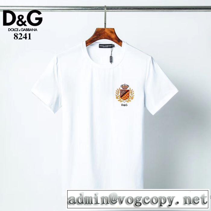 ドルチェ＆ガッバーナ 注目度が上昇中 Dolce&Gabbana 半袖Tシャツ 最先端のスタイル