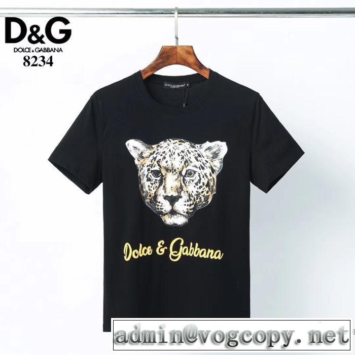 2色可選 ドルチェ＆ガッバーナエレガントな雰囲気  2色可選 Dolce&Gabbana 半袖Tシャツ おしゃれな人が持っている