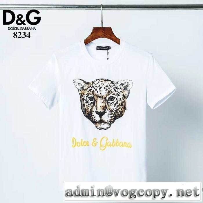 2色可選 ドルチェ＆ガッバーナエレガントな雰囲気  2色可選 Dolce&Gabbana 半袖Tシャツ おしゃれな人が持っている