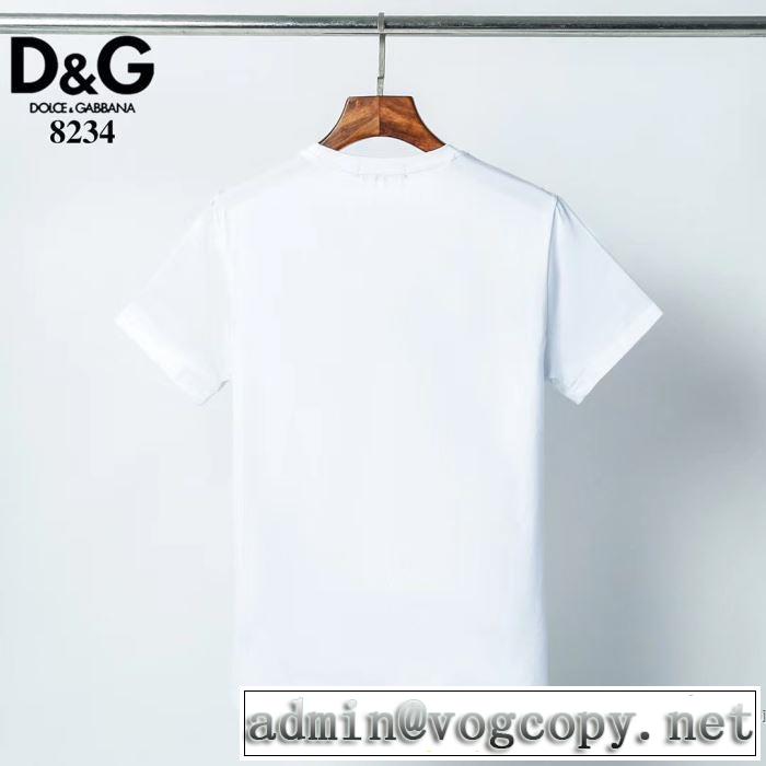 2色可選 ドルチェ＆ガッバーナエレガントな雰囲気  2色可選 Dolce&Gabbana 半袖Tシャツ おしゃれな人が持っている