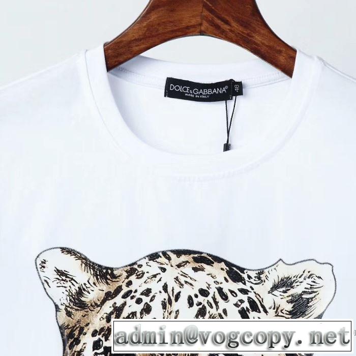 2色可選 ドルチェ＆ガッバーナエレガントな雰囲気  2色可選 Dolce&Gabbana 半袖Tシャツ おしゃれな人が持っている