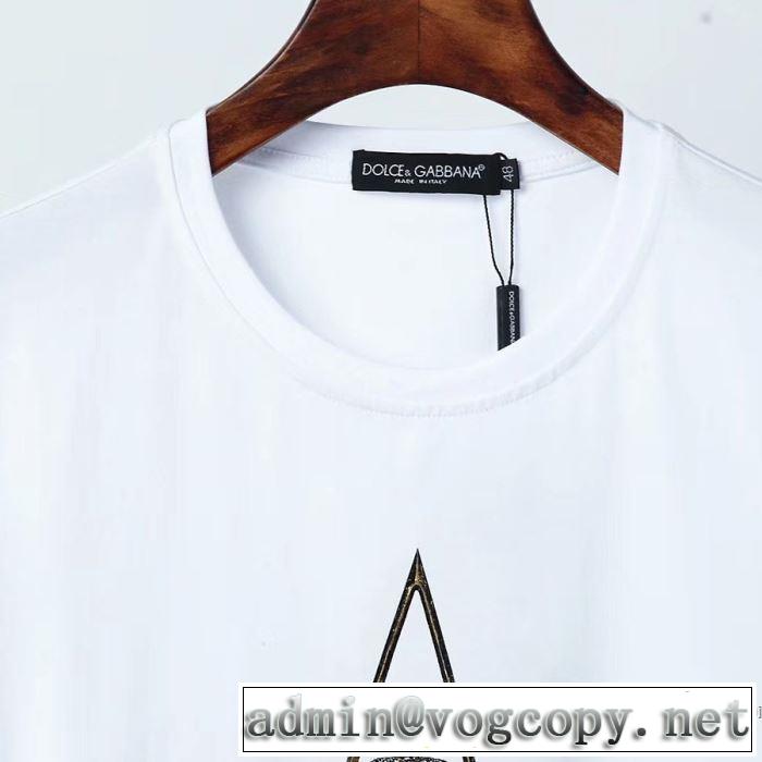 2色可選 半袖Tシャツ コーデの完成度を高める ドルチェ＆ガッバーナ Dolce&Gabbana