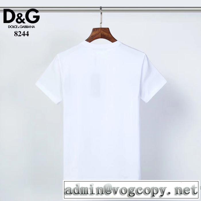 この時期の一番人気は ドルチェ＆ガッバーナ 2色可選 Dolce&Gabbana シンプルなファッション 半袖Tシャツ