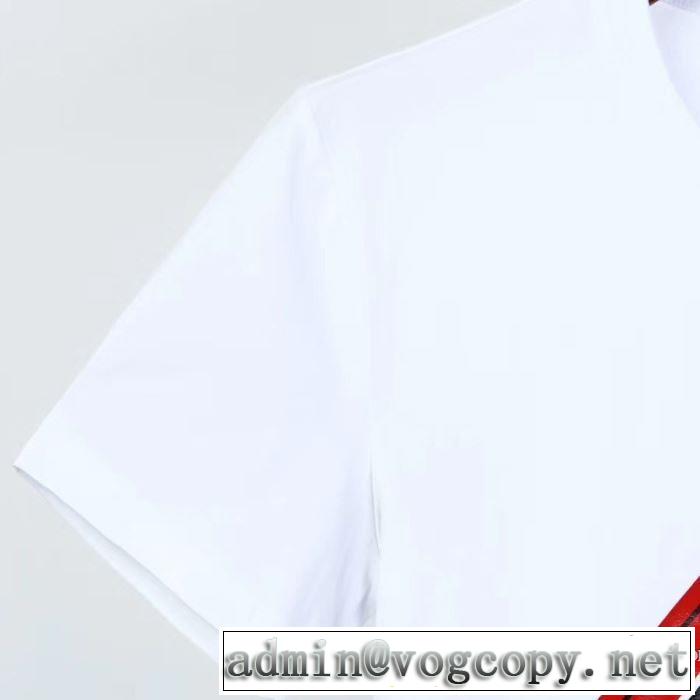 2色可選  2020モデル 半袖Tシャツ スタイルアップ ドルチェ＆ガッバーナ Dolce&Gabbana