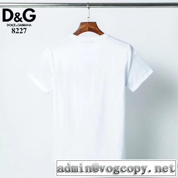Dolce&Gabbana  2色可選 20新作です 半袖Tシャツ ストリート界隈でも人気 ドルチェ＆ガッバーナ