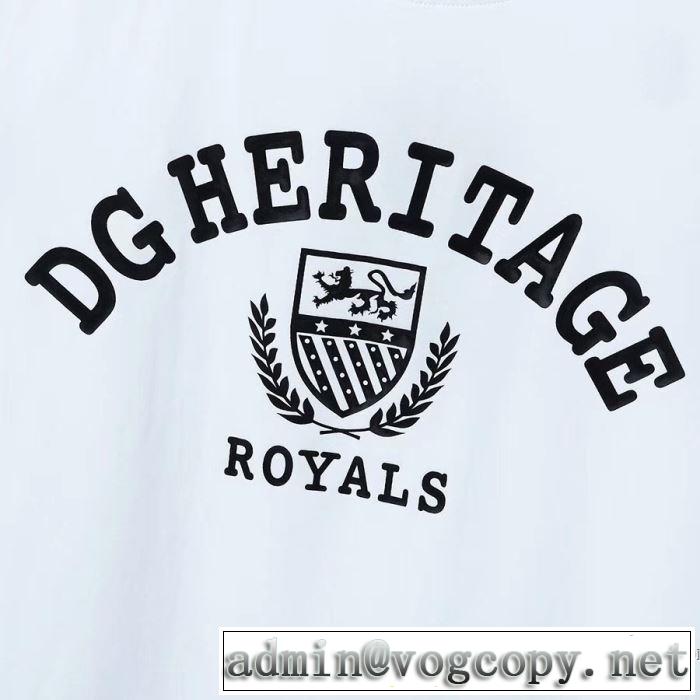 Dolce&Gabbana  2色可選 20新作です 半袖Tシャツ ストリート界隈でも人気 ドルチェ＆ガッバーナ