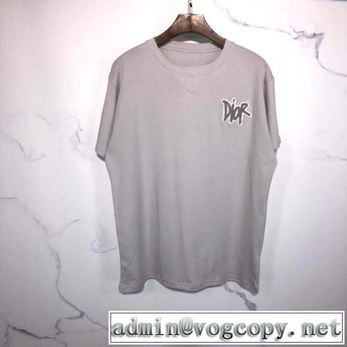 多色可選 ディオール おしゃれ刷新に役立つ DIOR オススメのアイテムを見逃すな 半袖Tシャツ 2020モデル