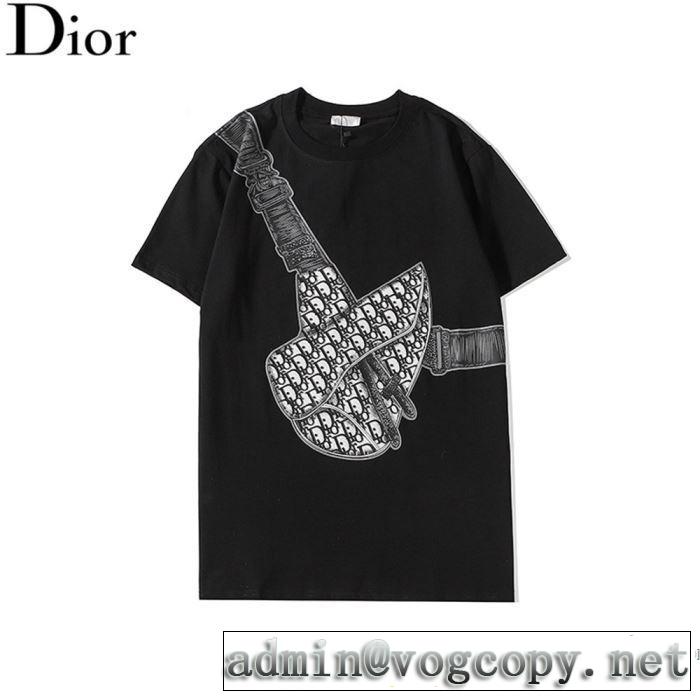 コーデの完成度を高める 2色可選 半袖Tシャツ  オススメのアイテムを見逃すな ディオール DIOR