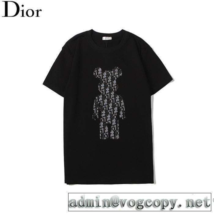 シンプルなファッション ディオール2色可選  DIOR  2020モデル 半袖Tシャツ スタイルアップ