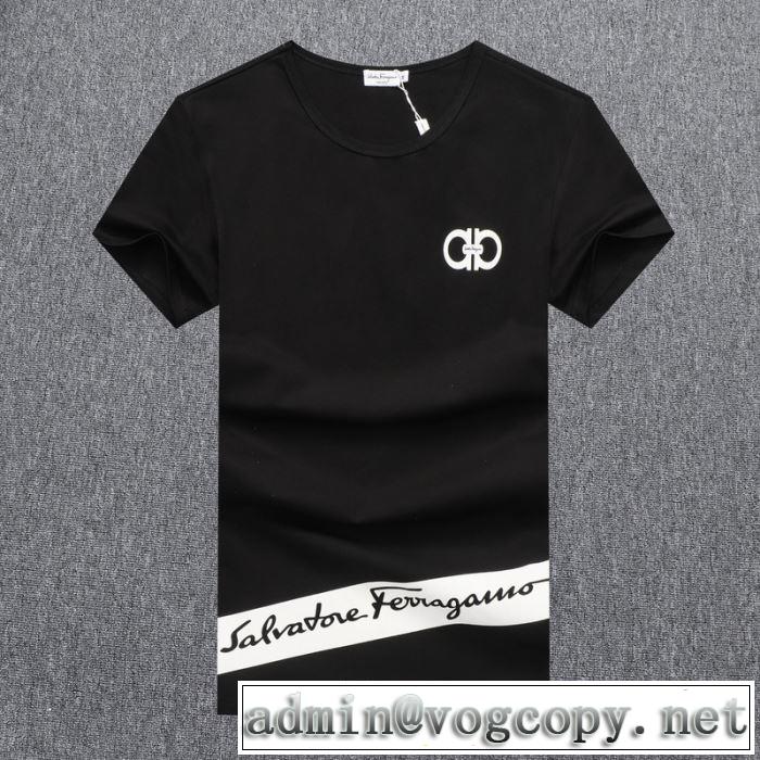 半袖Tシャツ 3色可選 今季の主力おすすめ サルヴァトーレフェラガモ FERRAGAMO差をつけたい人にもおすすめ