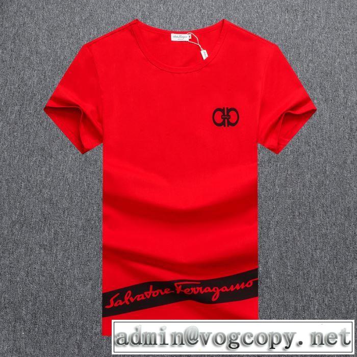 半袖Tシャツ 3色可選 今季の主力おすすめ サルヴァトーレフェラガモ FERRAGAMO差をつけたい人にもおすすめ