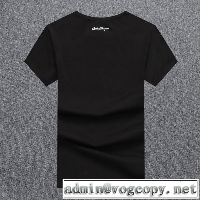 半袖Tシャツ 3色可選 今季の主力おすすめ サルヴァトーレフェラガモ FERRAGAMO差をつけたい人にもおすすめ