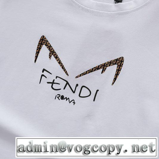 2色可選 2020SS人気 フェンディ FENDI VIP価格SALE 半袖Tシャツ2年以上連続１位獲得