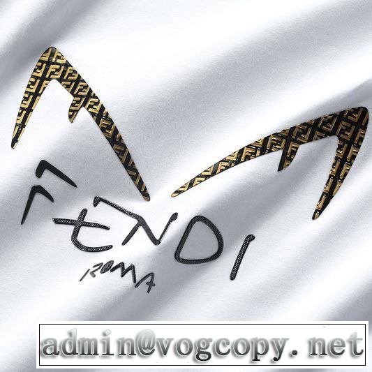 2色可選 2020SS人気 フェンディ FENDI VIP価格SALE 半袖Tシャツ2年以上連続１位獲得