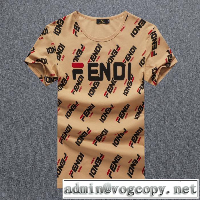 フェンディおしゃれな人が持っている  多色可選 FENDI  2020モデル半袖Tシャツオススメのアイテムを見逃すな