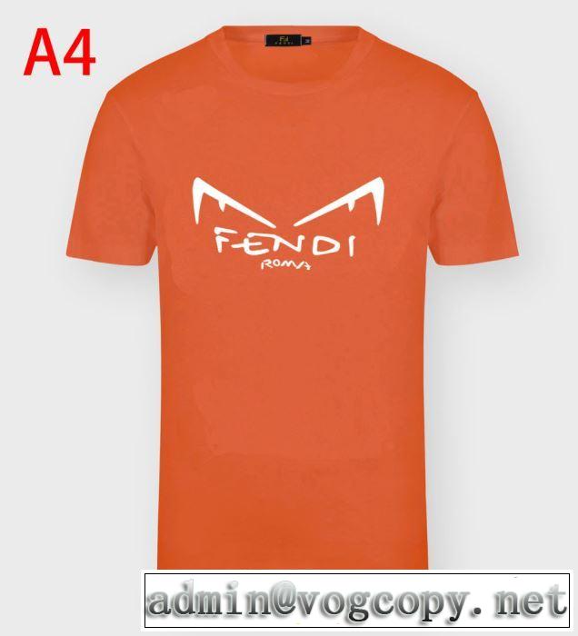 多色可選 半袖Tシャツ 普段使いにも最適なアイテム フェンディ FENDI 20新作です デザインお洒落