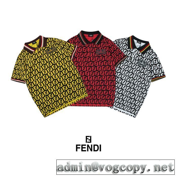 2020春新作 多色可選 半袖Tシャツ どのアイテムも手頃な価格で フェンディ FENDI