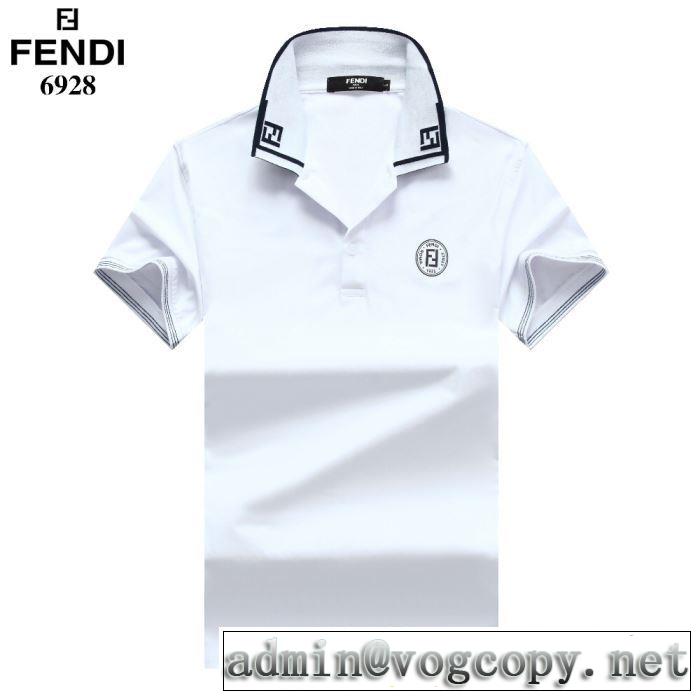 多色可選 注目度が上昇中 フェンディ2020春新作  FENDI 最先端のスタイル 半袖Tシャツ