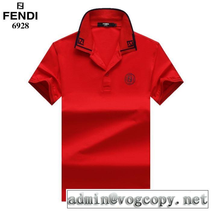 多色可選 注目度が上昇中 フェンディ2020春新作  FENDI 最先端のスタイル 半袖Tシャツ