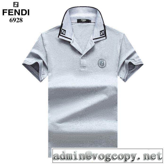 多色可選 注目度が上昇中 フェンディ2020春新作  FENDI 最先端のスタイル 半袖Tシャツ