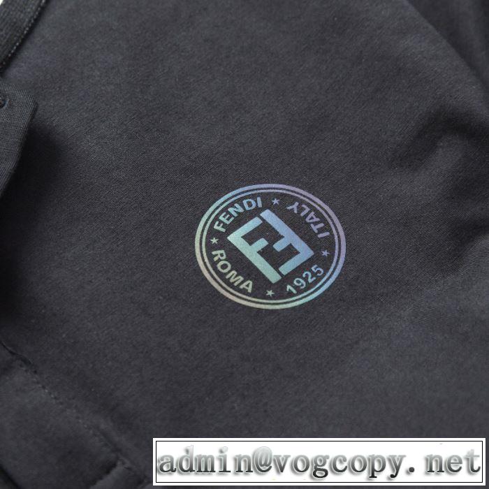 多色可選 注目度が上昇中 フェンディ2020春新作  FENDI 最先端のスタイル 半袖Tシャツ