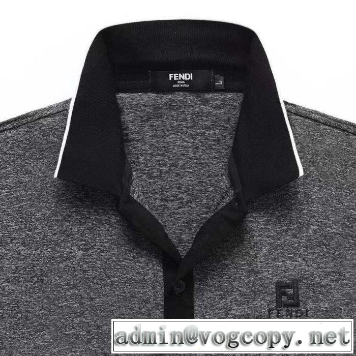 半袖Tシャツ 3色可選 ファッションに合わせ フェンディファッションに取り入れよう  FENDI