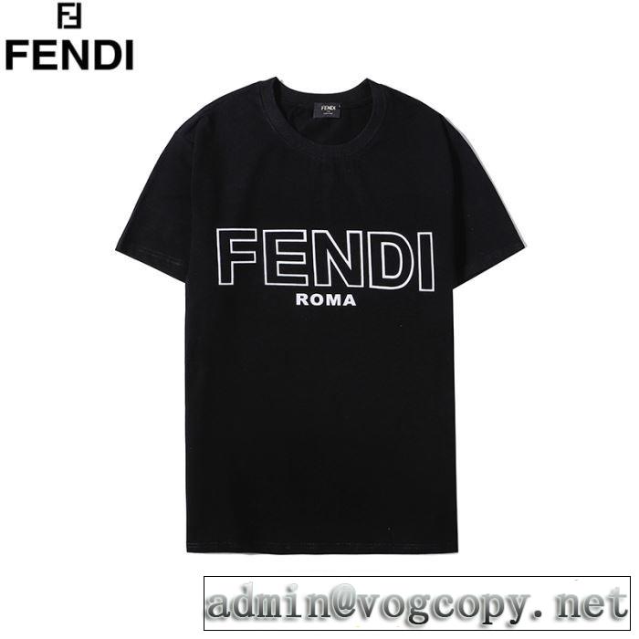 3色可選 2020話題の商品 半袖Tシャツ やはり人気ブランド フェンディ FENDI 安心の実績