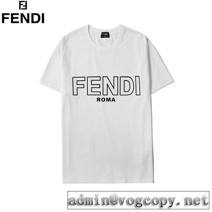 3色可選 2020話題の商品 半袖Tシャツ やはり人気ブランド フェンディ FENDI 安心の実績