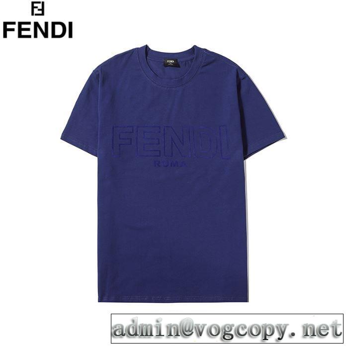 3色可選 2020話題の商品 半袖Tシャツ やはり人気ブランド フェンディ FENDI 安心の実績