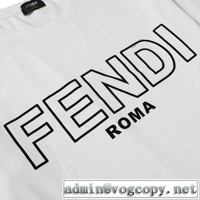3色可選 2020話題の商品 半袖Tシャツ やはり人気ブランド フェンディ FENDI 安心の実績