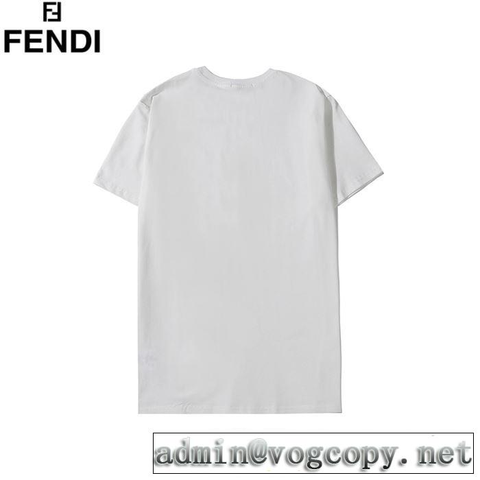 2色可選 フェンディ FENDI 春夏コレクション新品 半袖Tシャツ2020年春限定 今なお素敵なアイテムだ