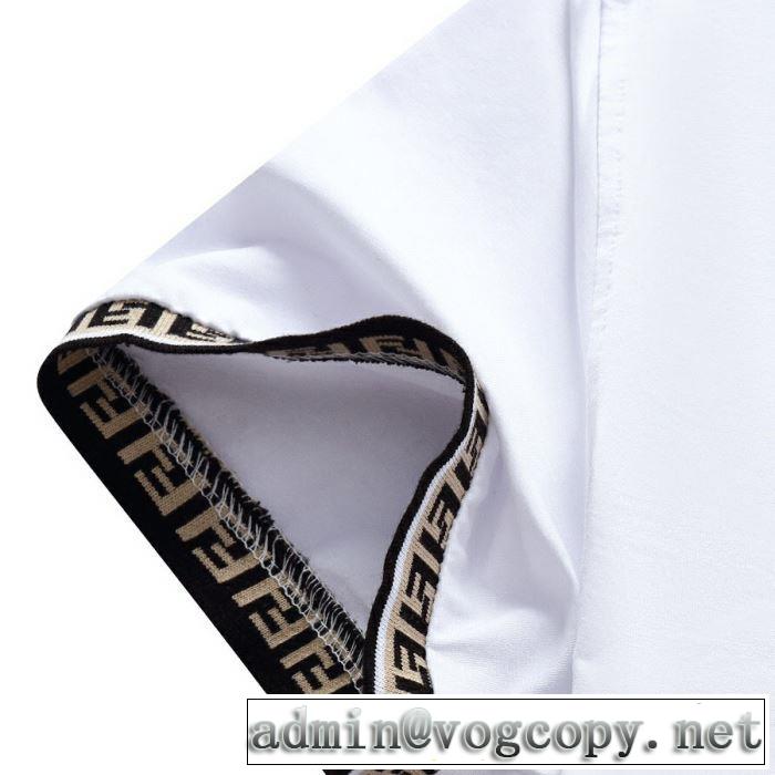 今年の春トレンド フェンディ 多色可選 FENDI 20SS☆送料込 半袖Tシャツ 狙える優秀アイテム