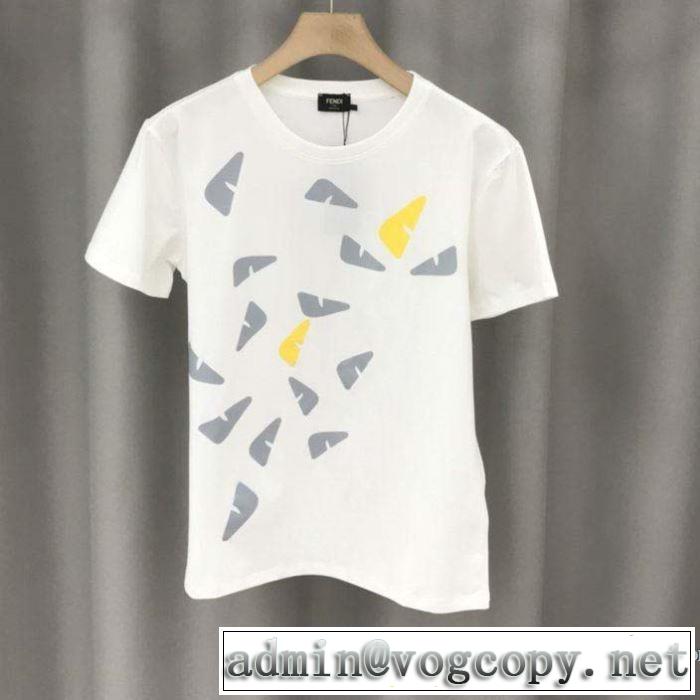 2色可選 安心安全人気通販 フェンディ FENDI 20新作です 半袖Tシャツ ストリート界隈でも人気