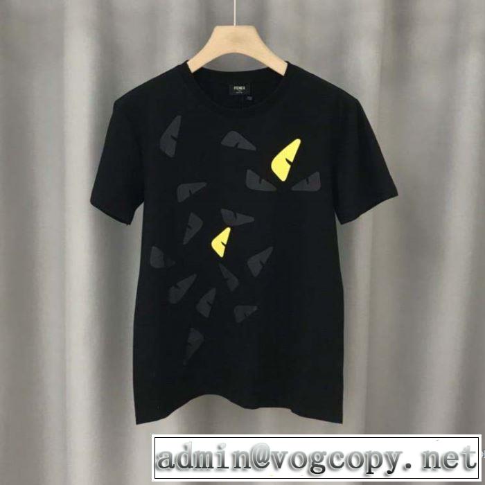 2色可選 安心安全人気通販 フェンディ FENDI 20新作です 半袖Tシャツ ストリート界隈でも人気