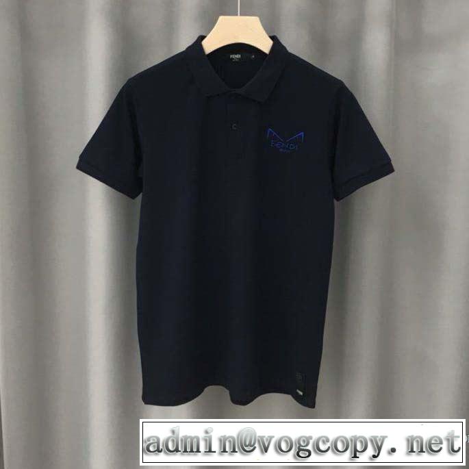 2020春新作 半袖Tシャツ2色可選  ファッショニスタを中心に新品が非常に人気 フェンディ FENDI